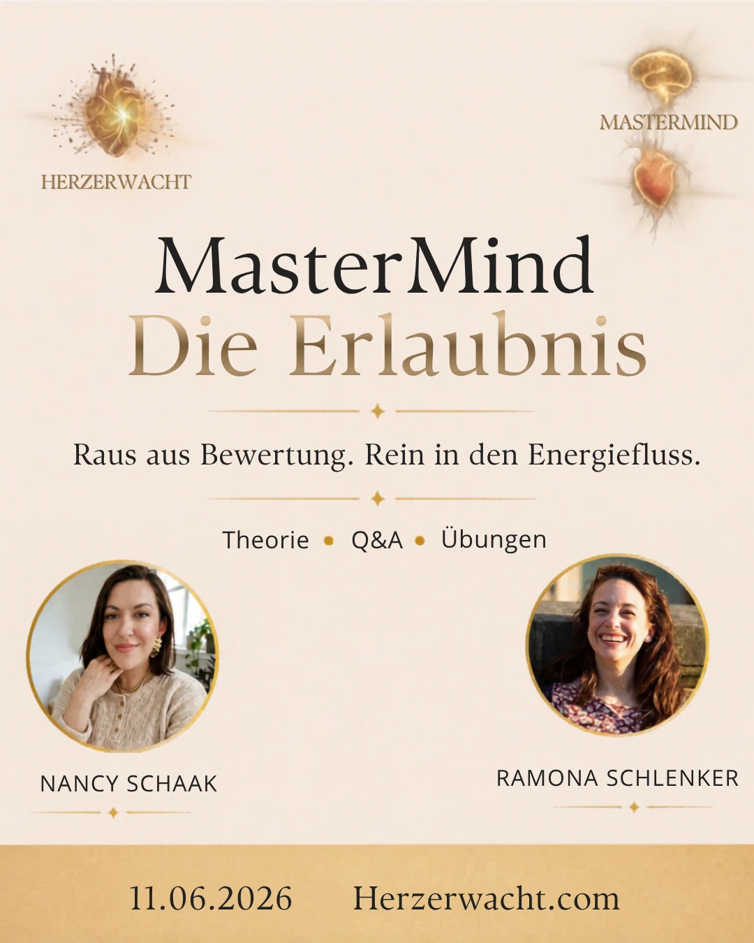 Mastermind Die Erlaubnis mit Nancy Schaak und Ramona Schlenker